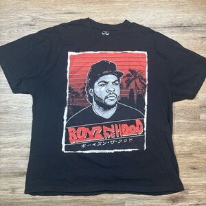Boyz N The Hood Graphic Short-Sleeve Tee -‎ Black/Red